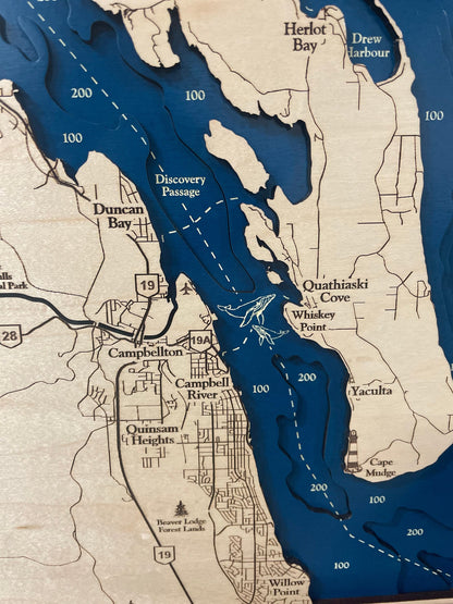 Quadra Island Map