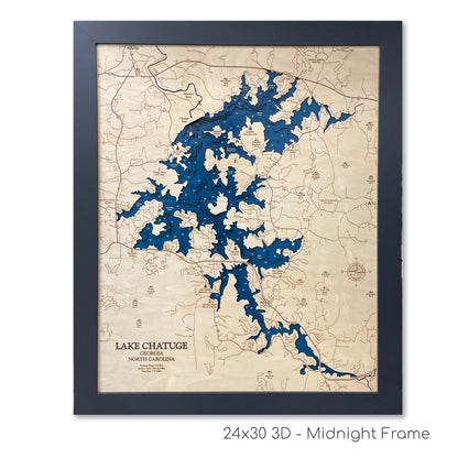 Lake Chatuge Map