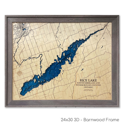 Rice Lake Map
