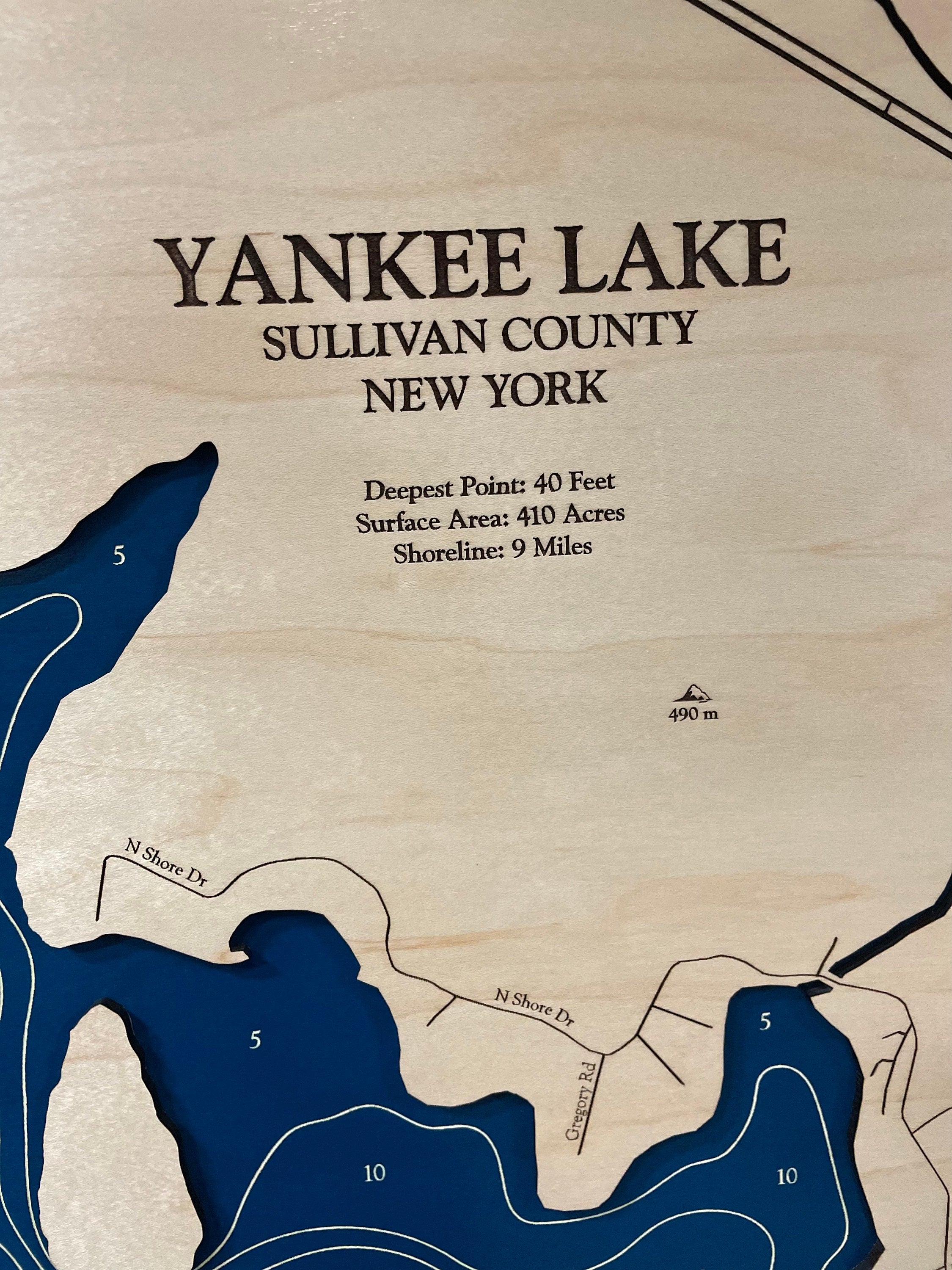 Yankee Lake Map