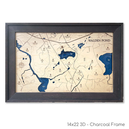 Walden Pond Map