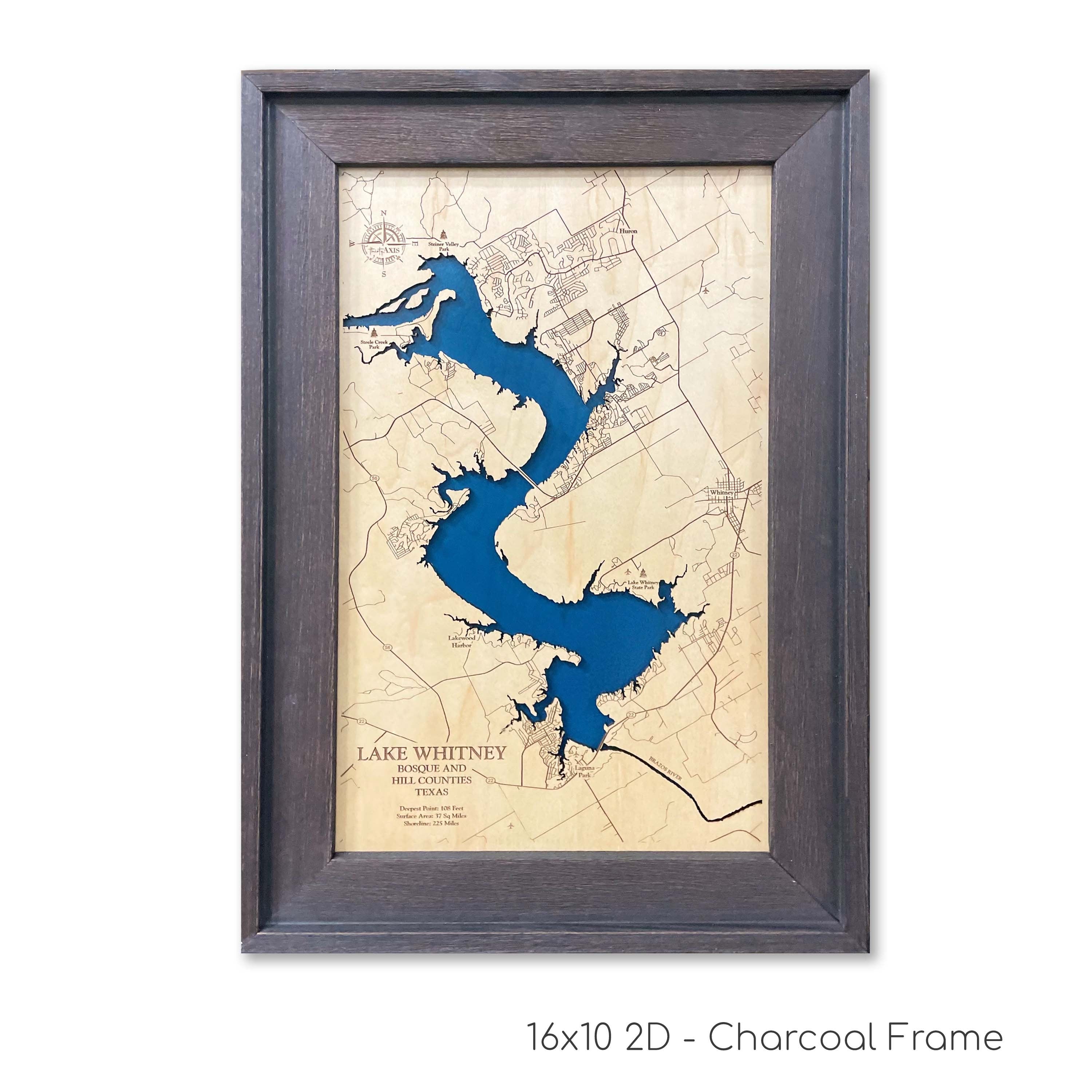 Lake Whitney Map