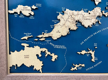 British Virgin Islands Map