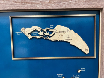 British Virgin Islands Map