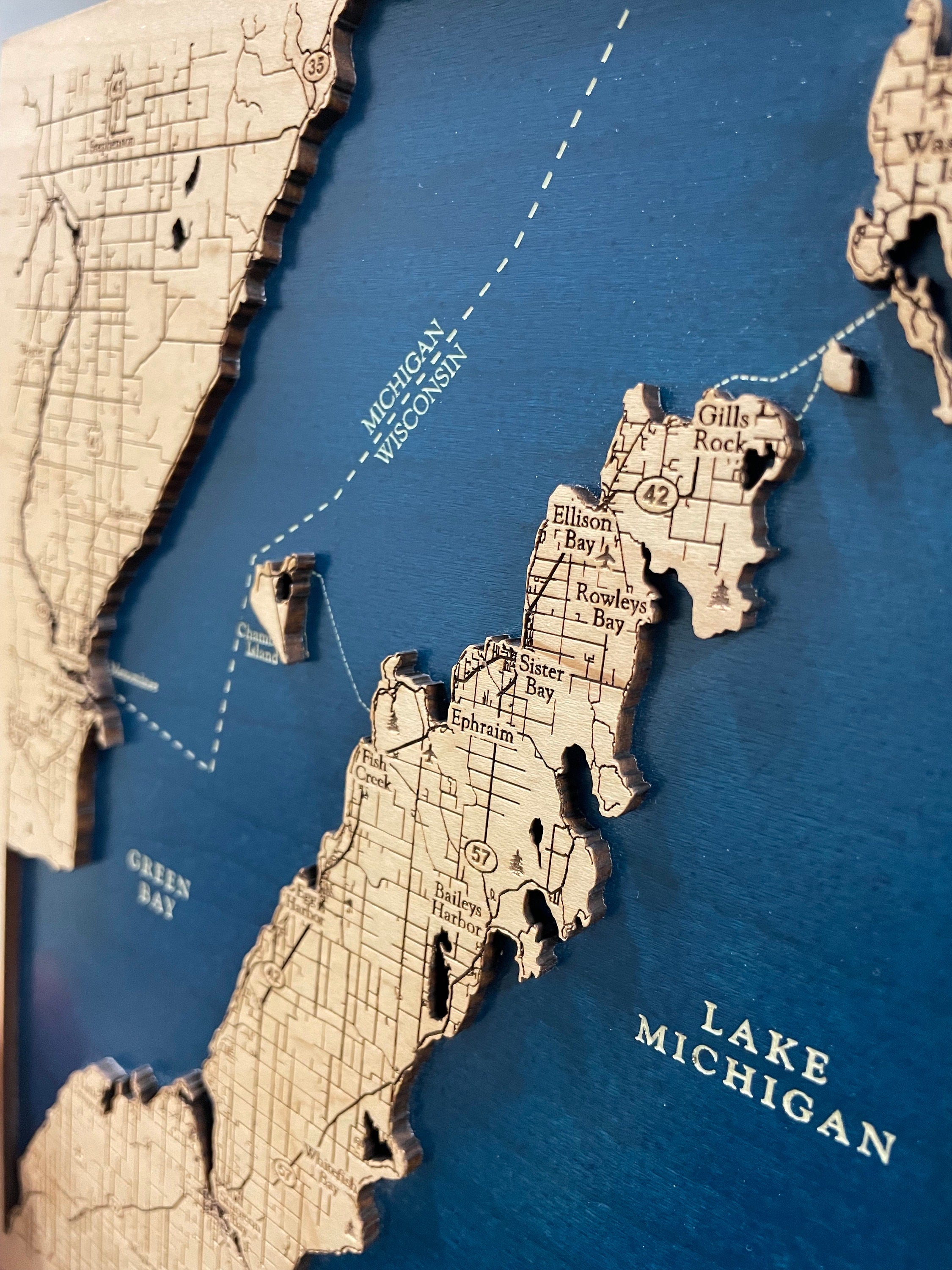 Door County Map