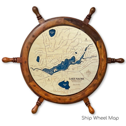 Lake Naomi Map