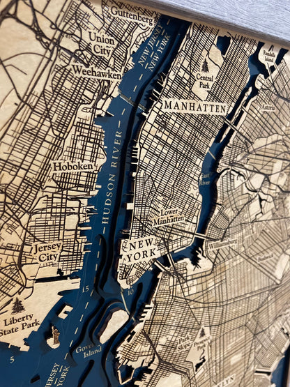 New York Bay Map