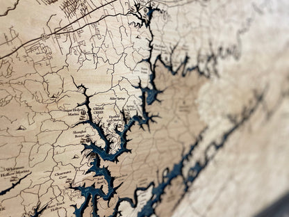 Norris Lake Map