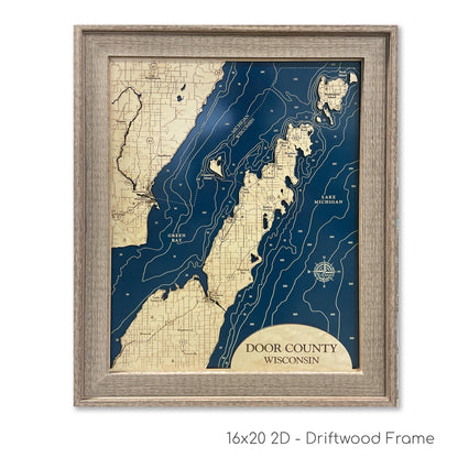 Door County Map