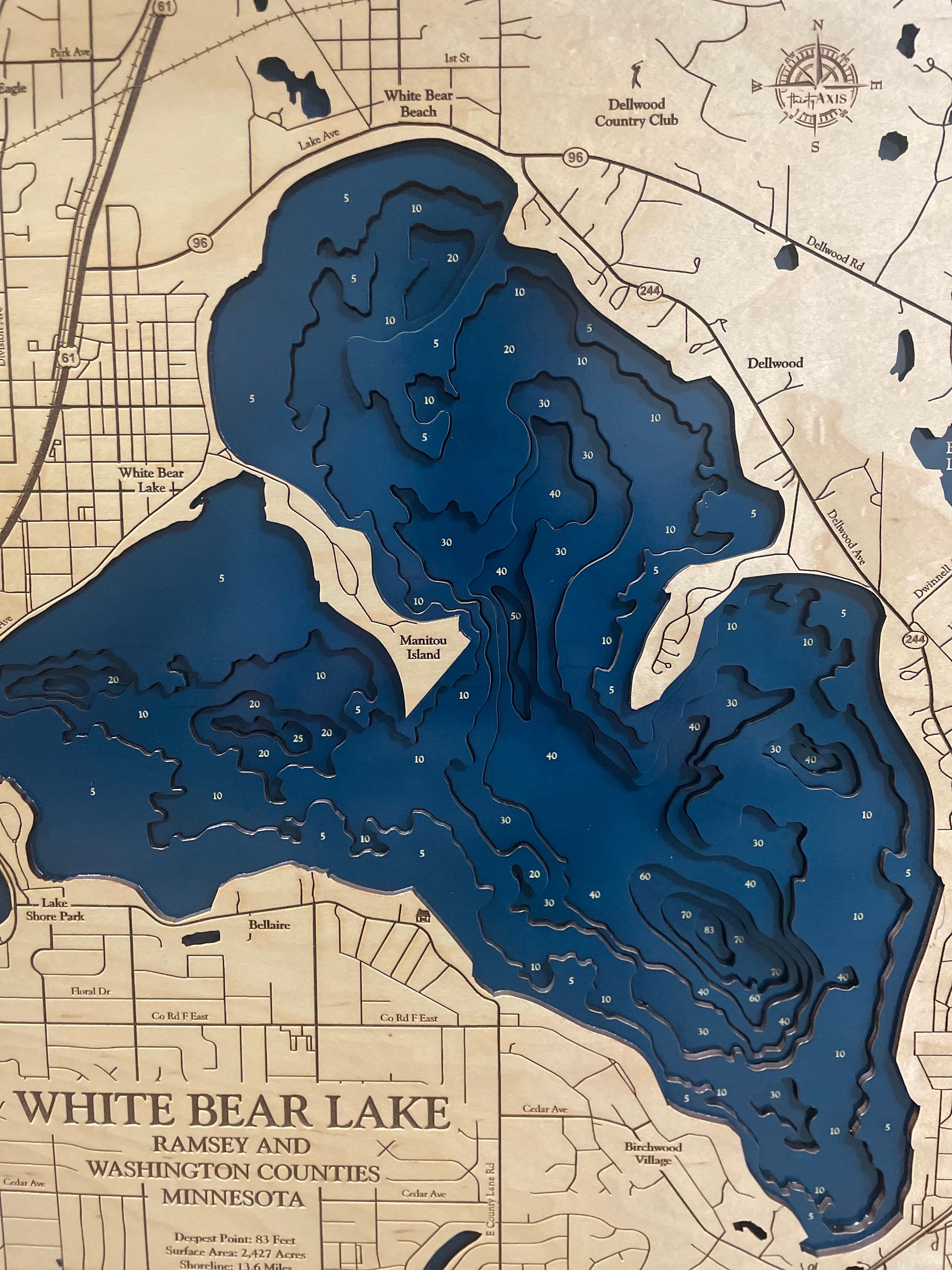 White Bear Lake Map