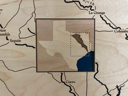 Trinity River Map