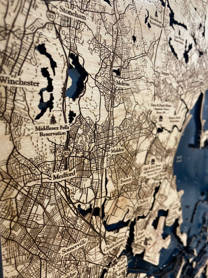 Boston North Shore Map