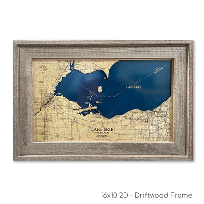 West Lake Erie Map