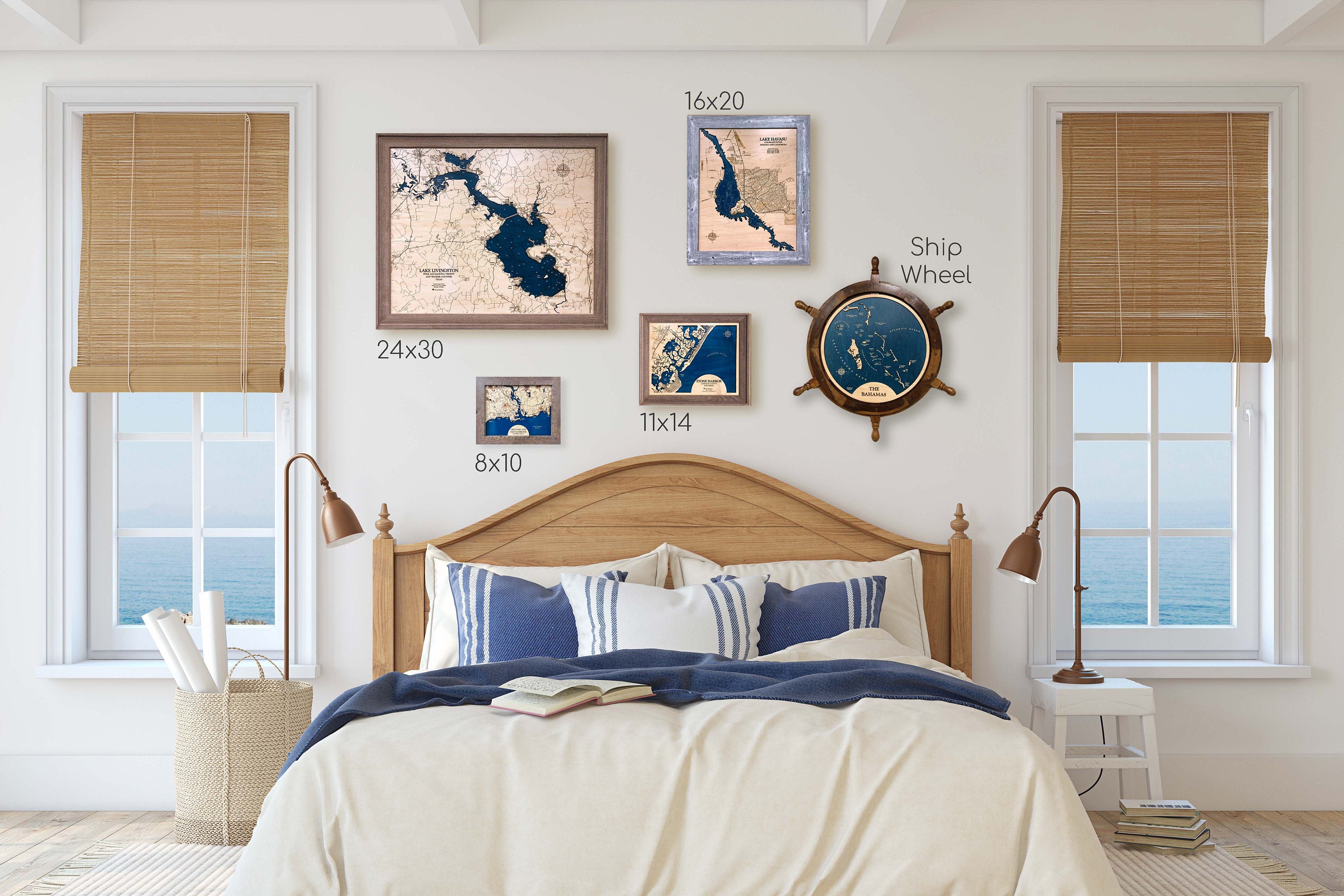 Sebago Lake Map