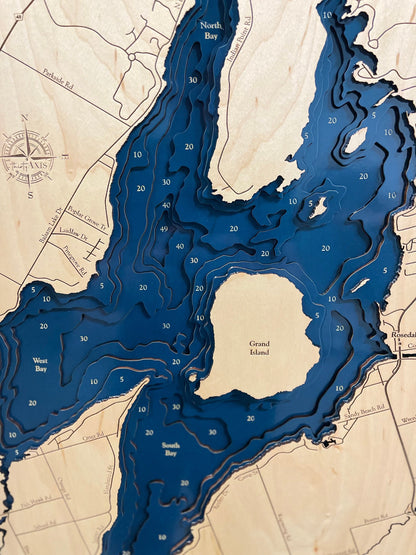 Balsam Lake Map