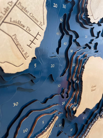 Balsam Lake Map