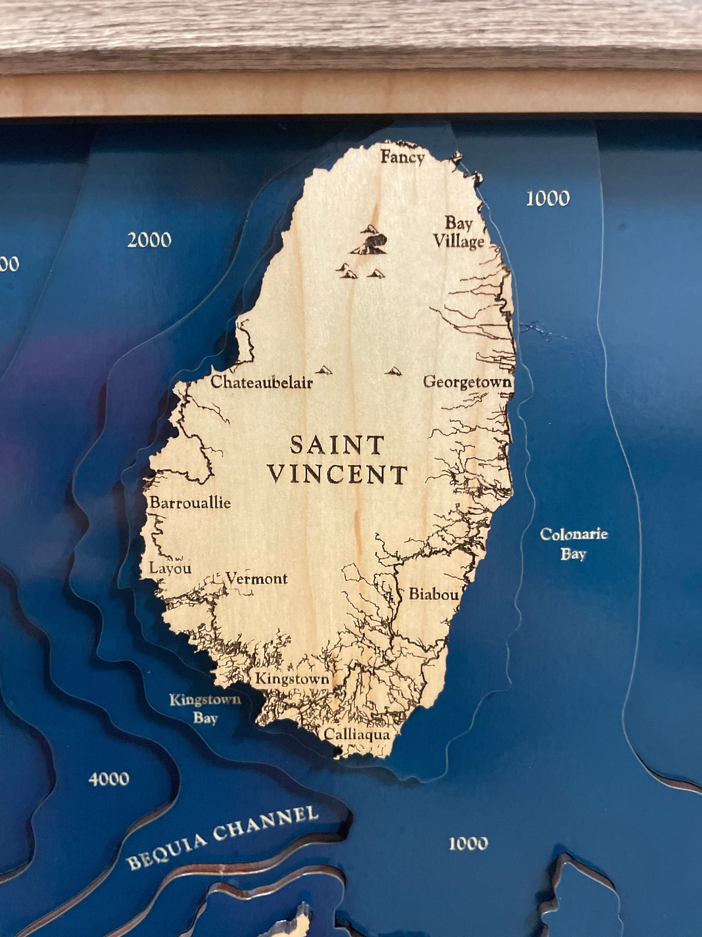 Saint Vincent and the Grenadines Map