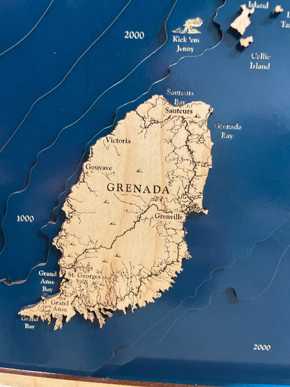 Saint Vincent and the Grenadines Map
