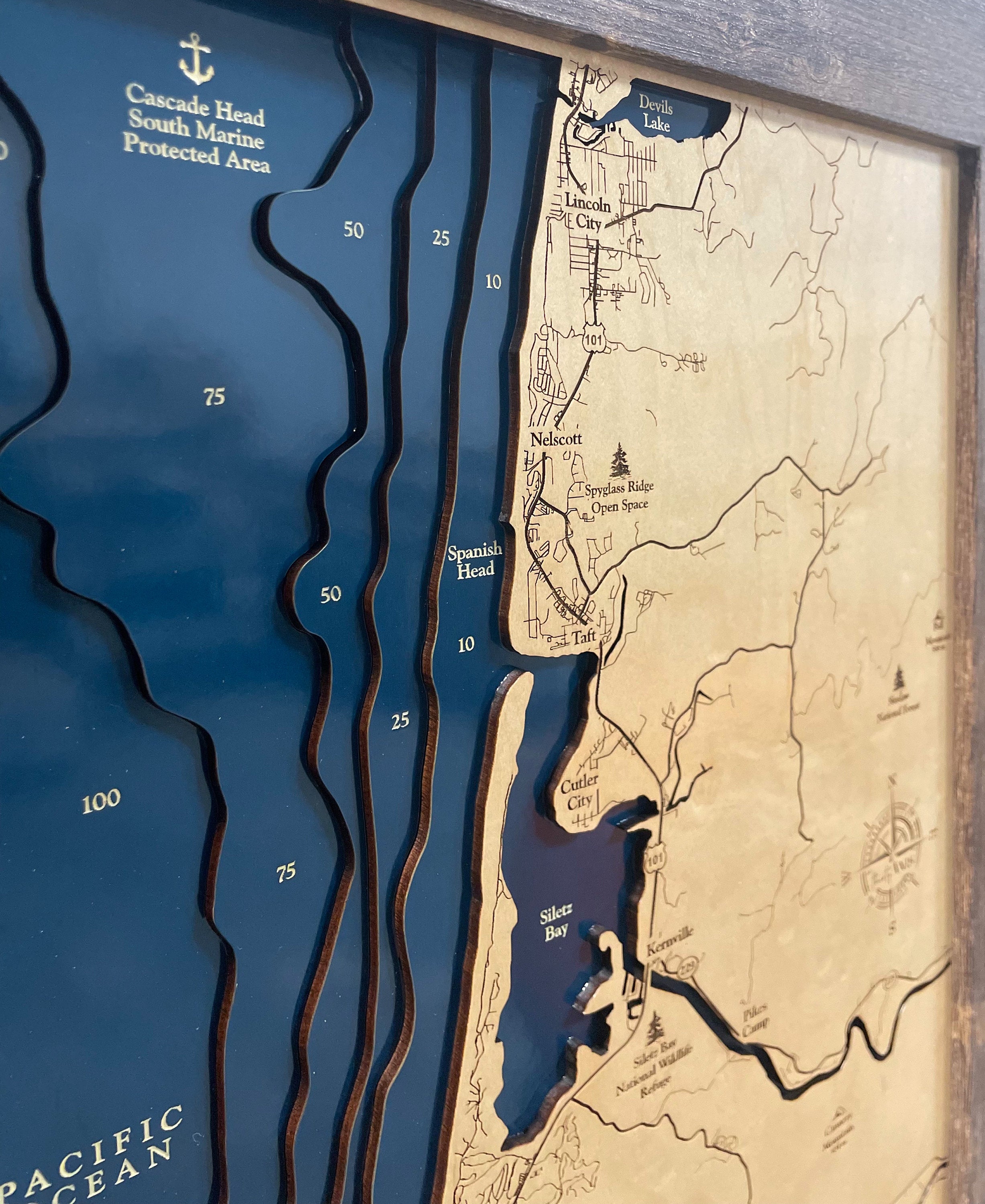 Lincoln City Map