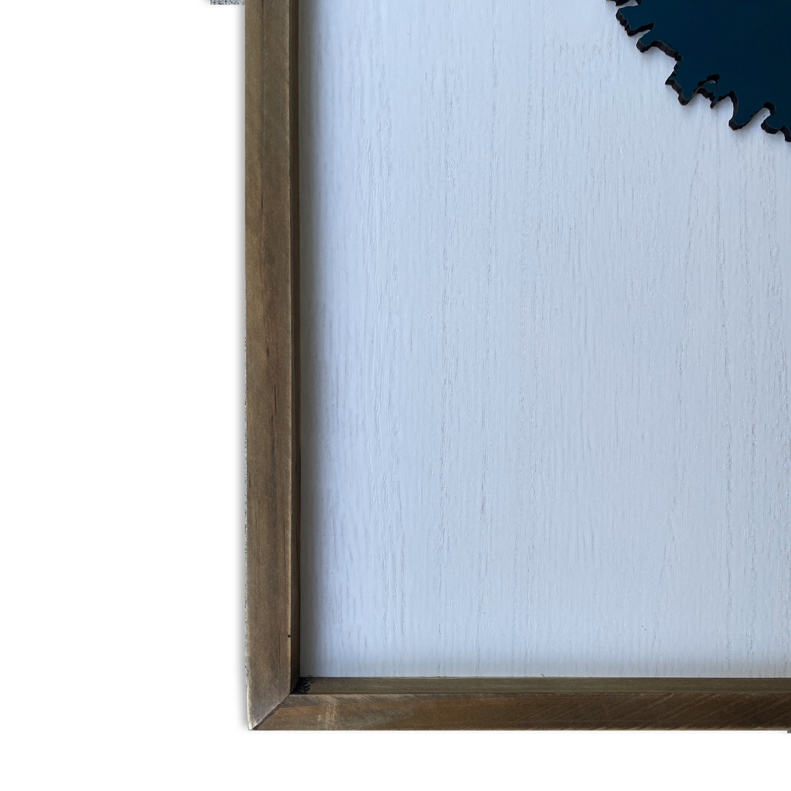 Custom Lake Map Sign