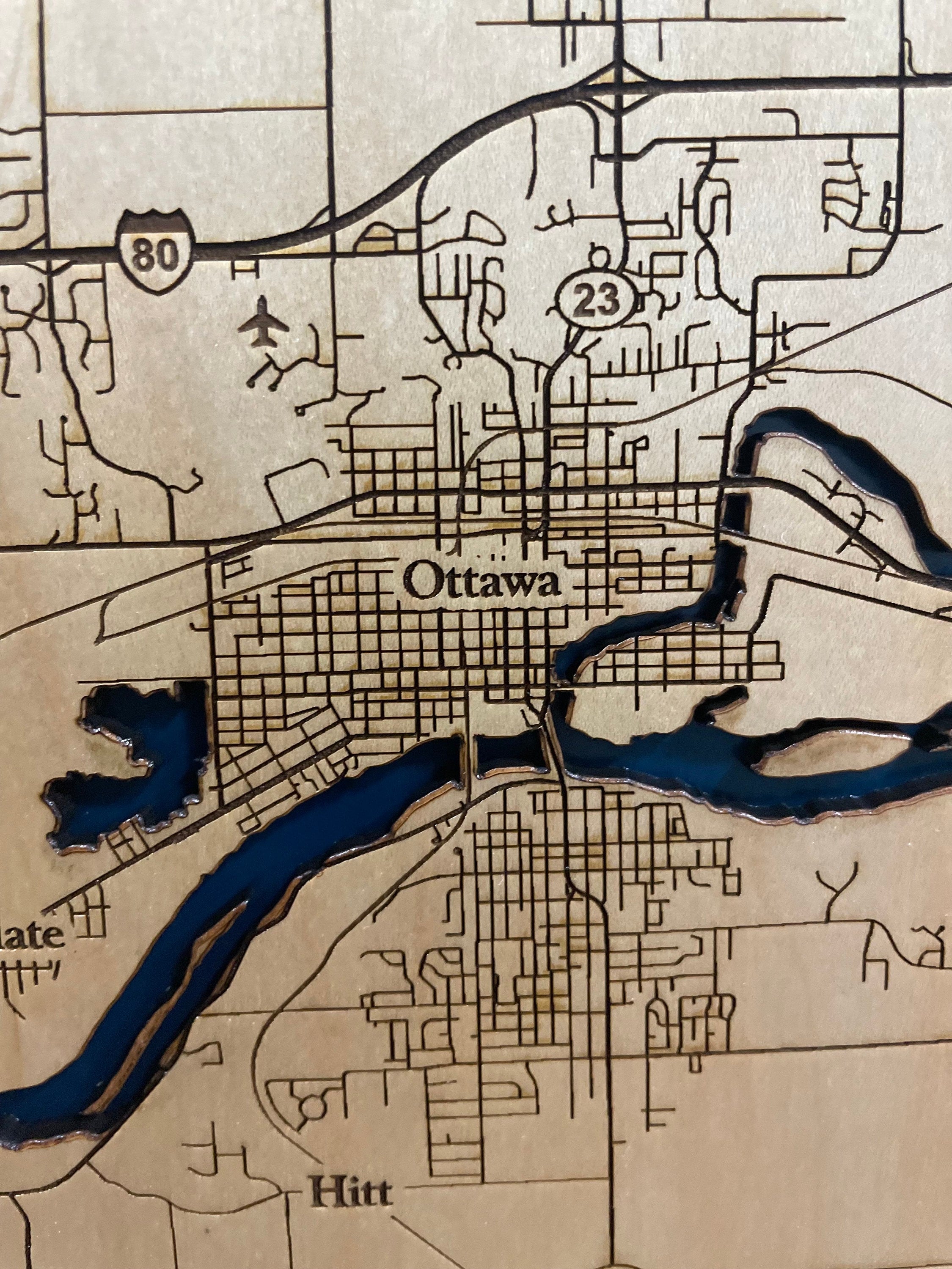 Illinois River Map