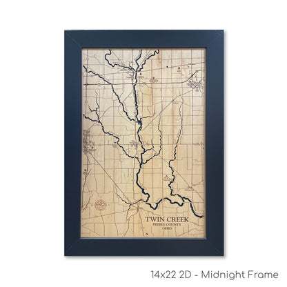 Twin Creek Map