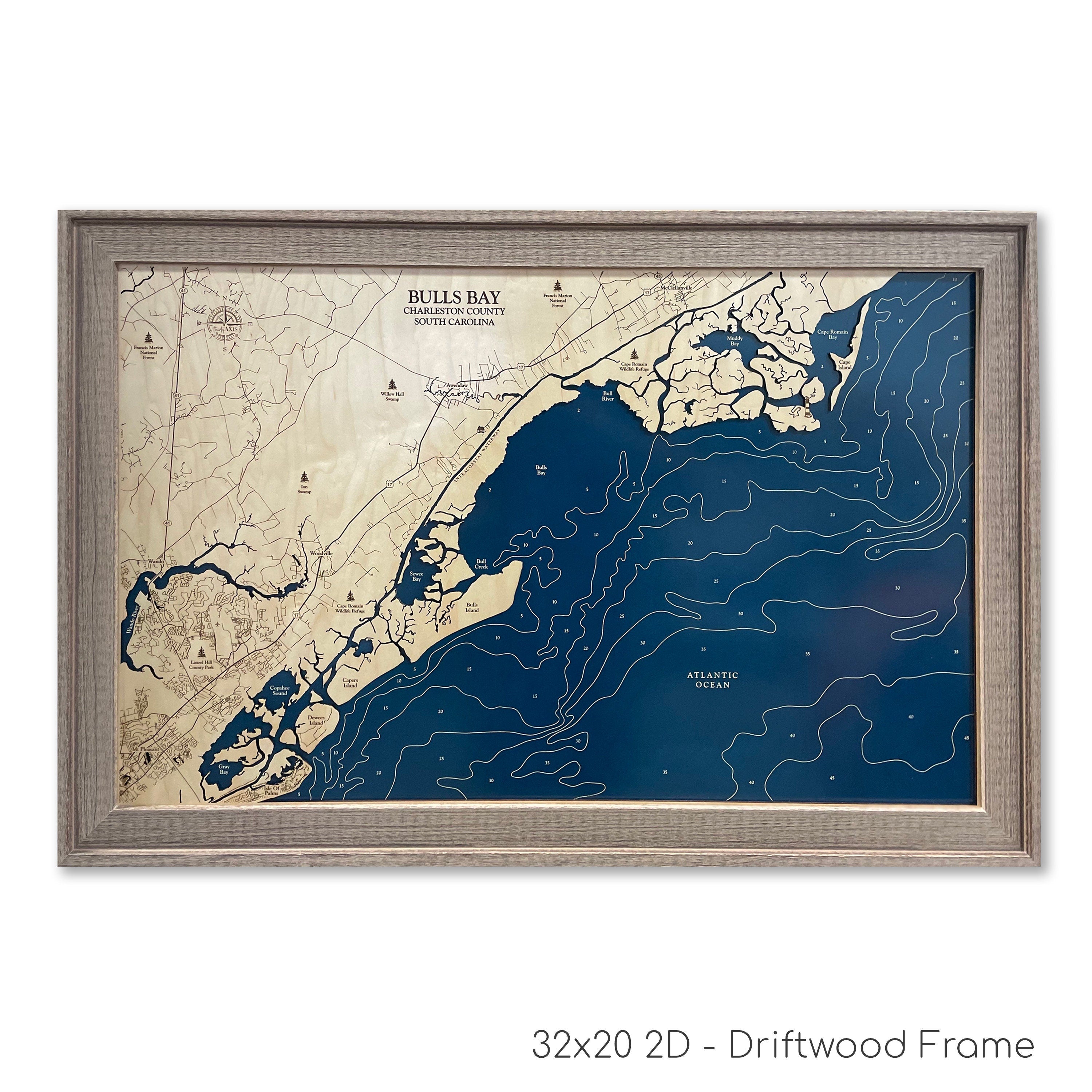 Bulls Bay Map