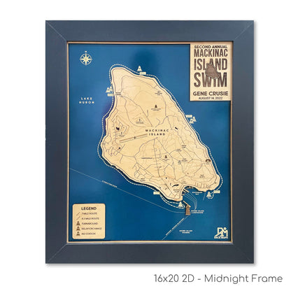Swim Race Map