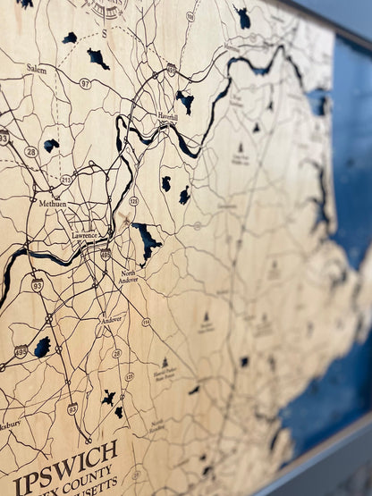 Ipswich Map