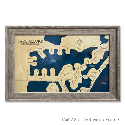 Lake Allure Map