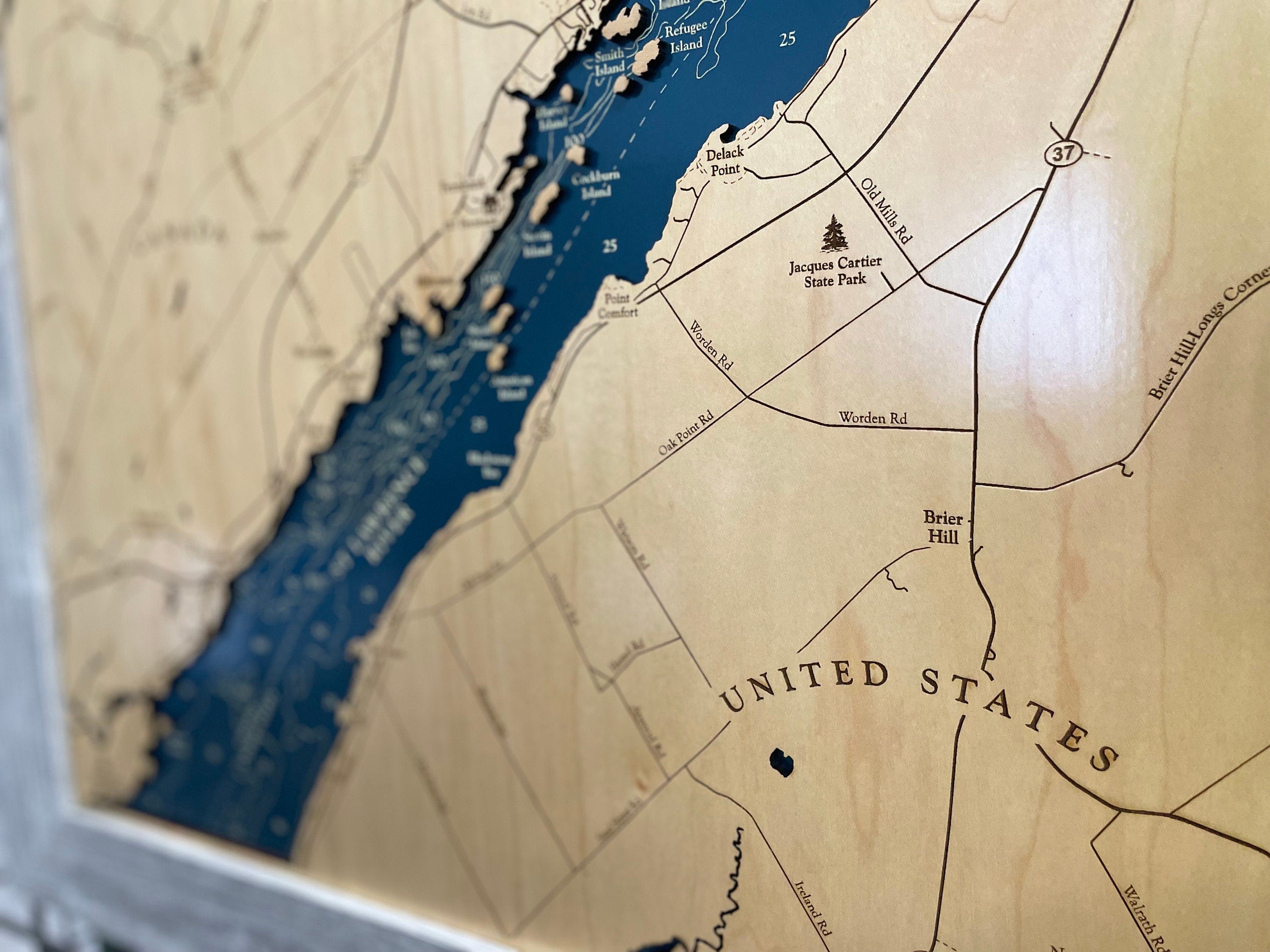 St Lawrence River Map