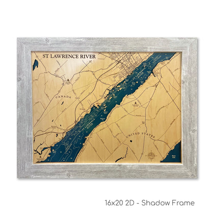 St Lawrence River Map