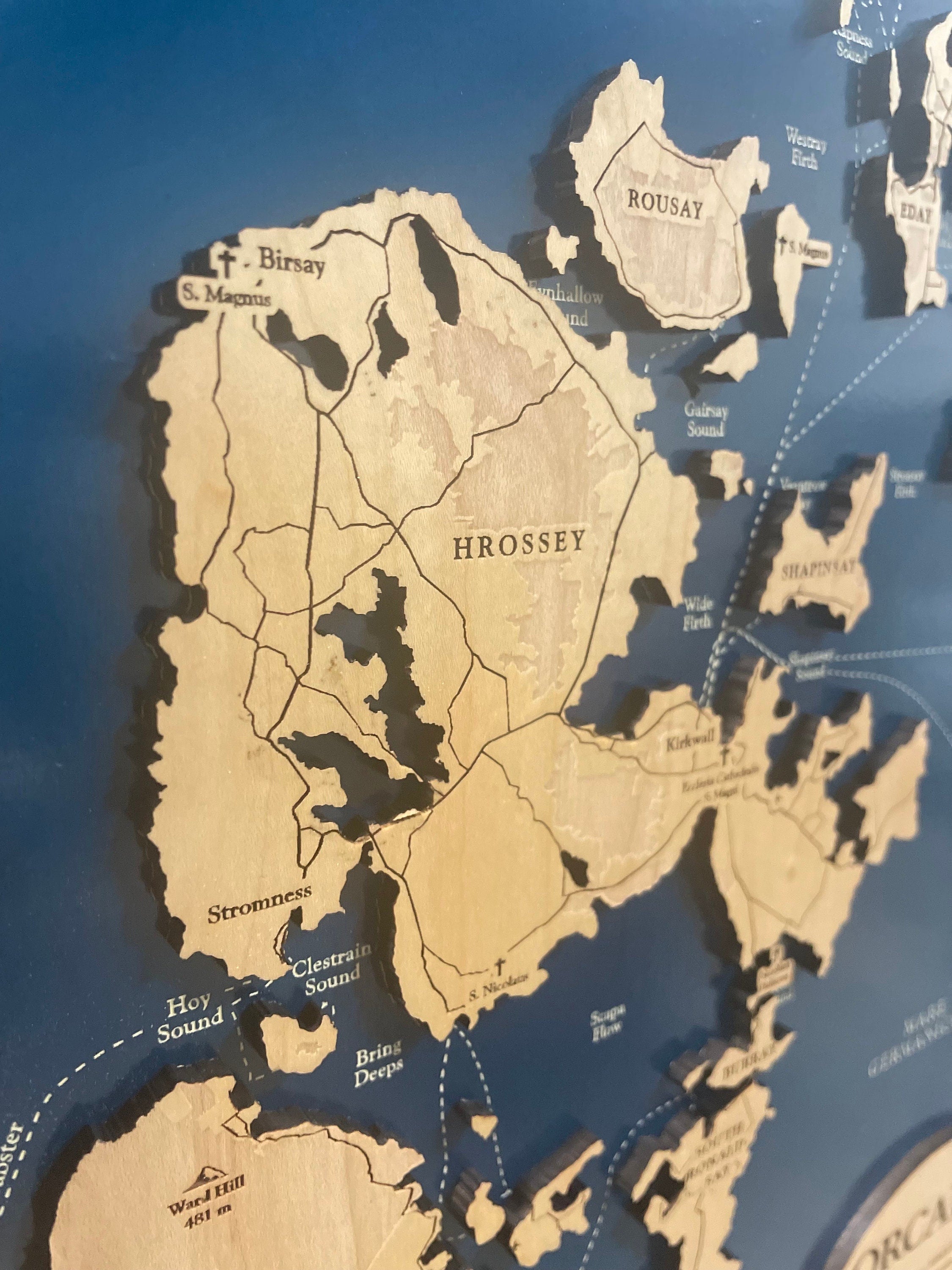 Orkney Islands Map