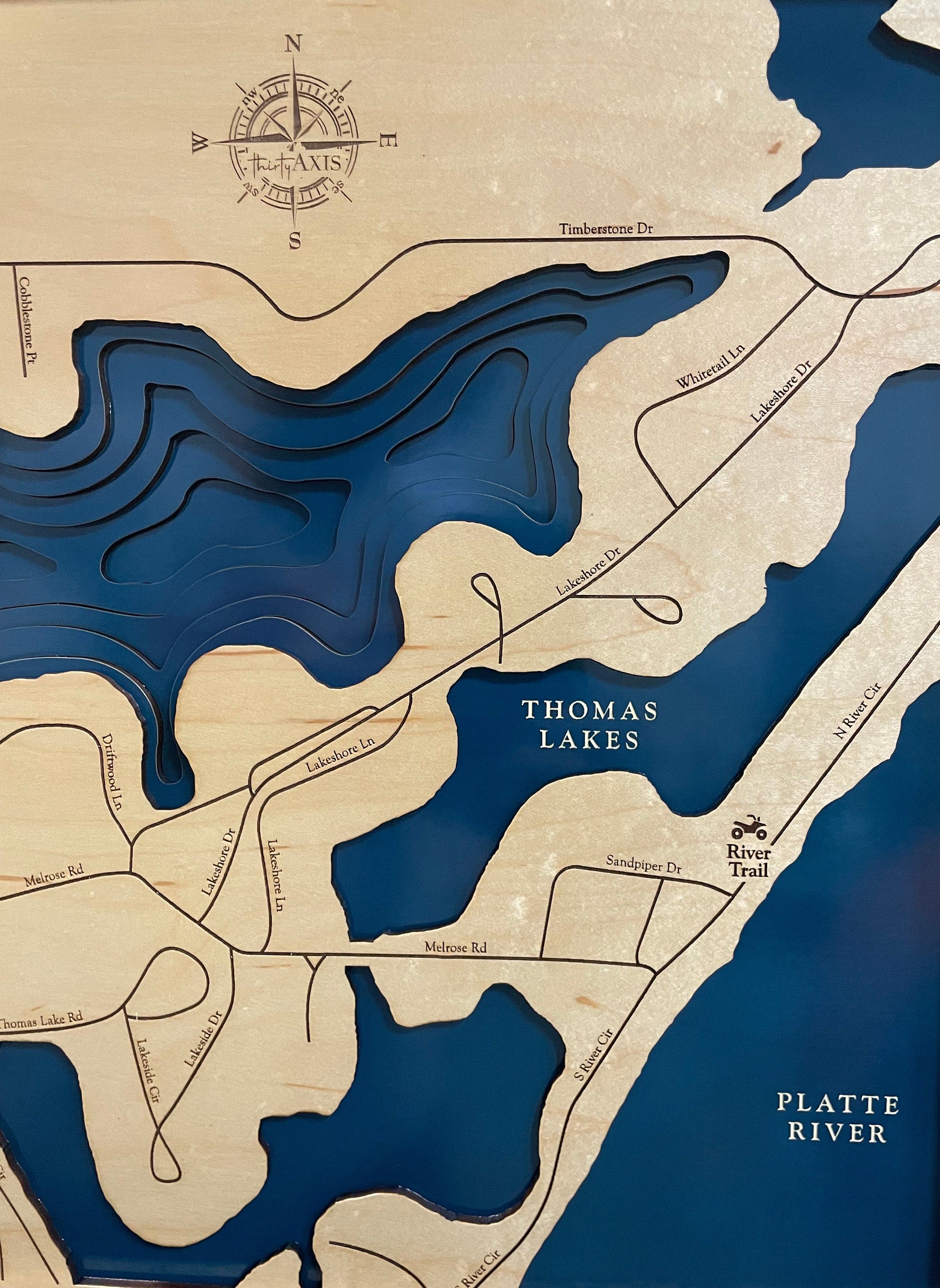 Lake Allure Map