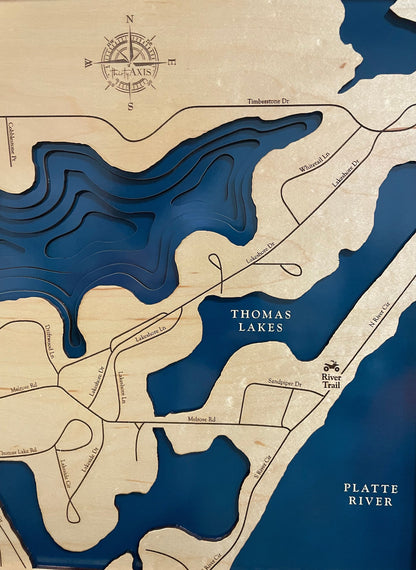Lake Allure Map