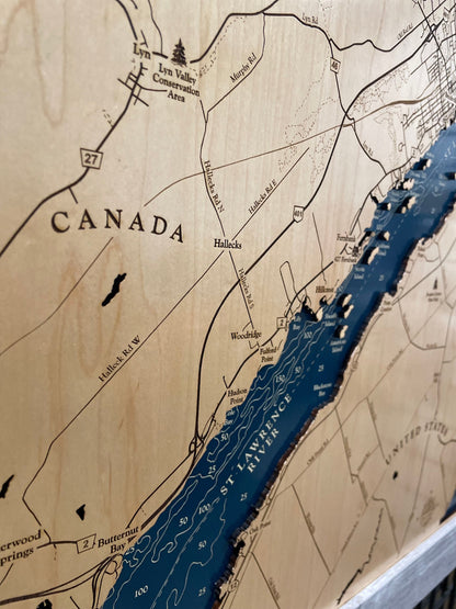 St Lawrence River Map
