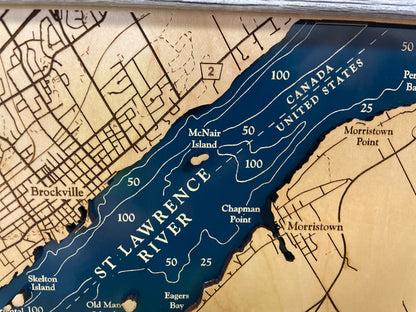 St Lawrence River Map