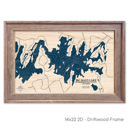 Big Bald Lake Map