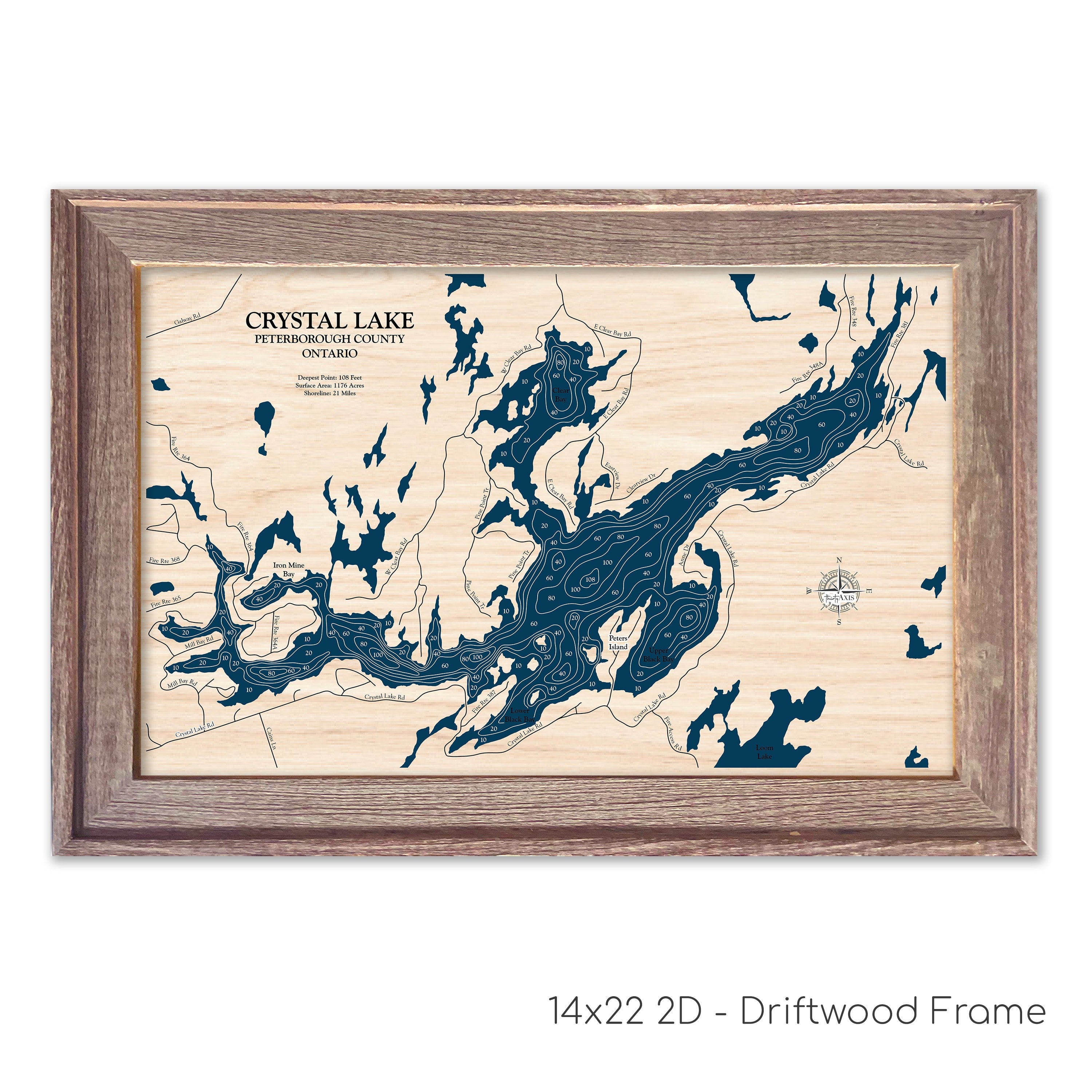 Crystal Lake Map
