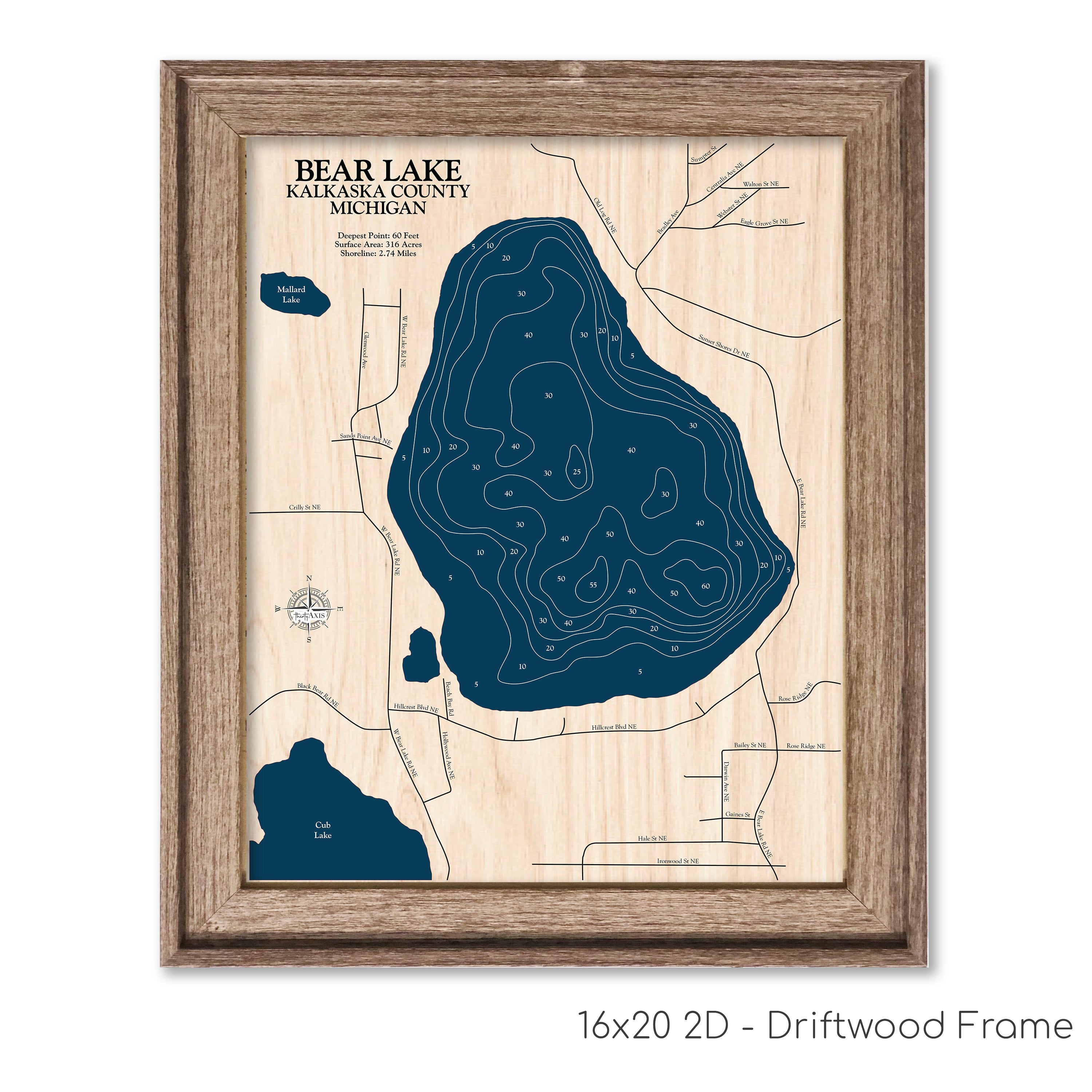 Bear Lake Map
