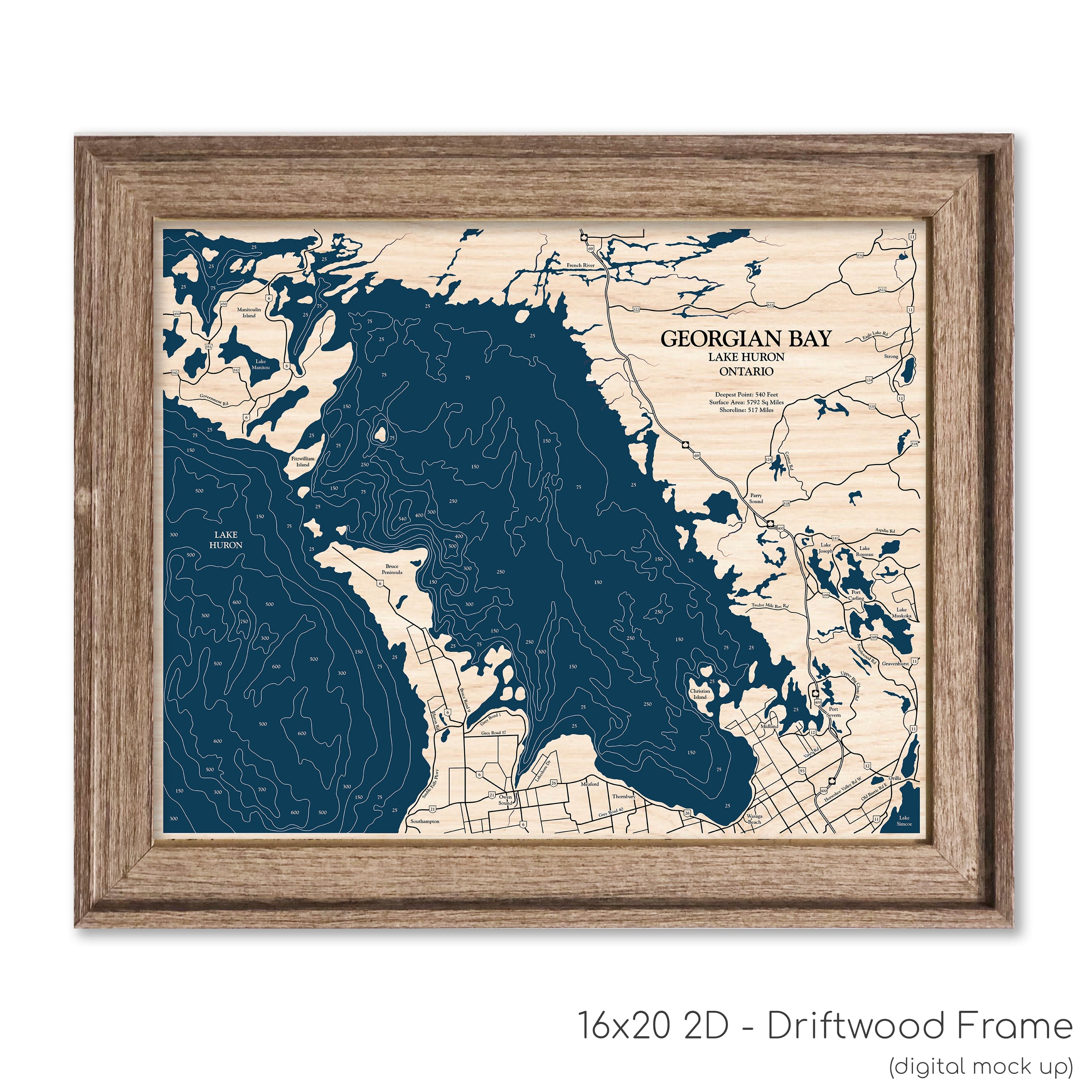 Georgian Bay Map