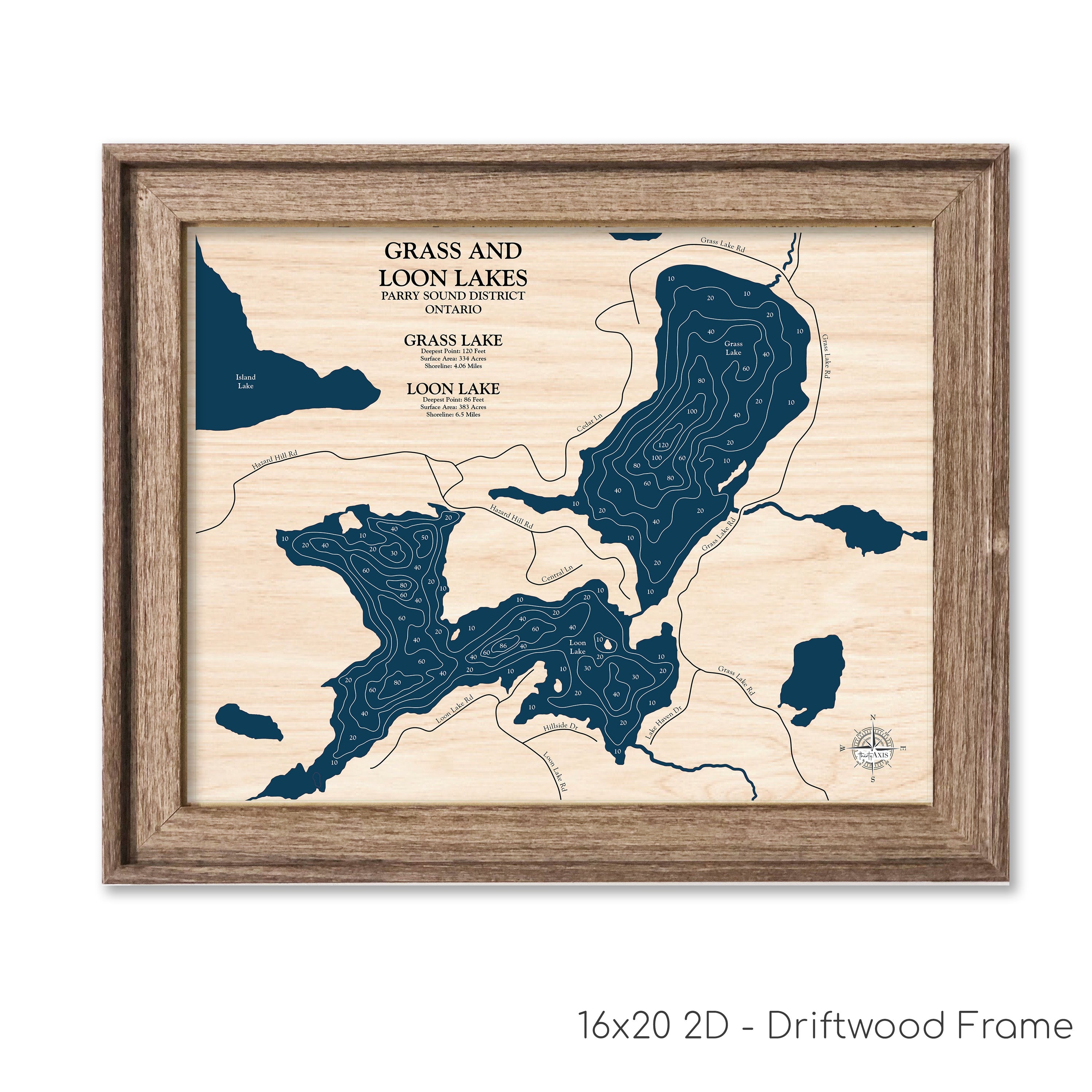 Loon Lake Map