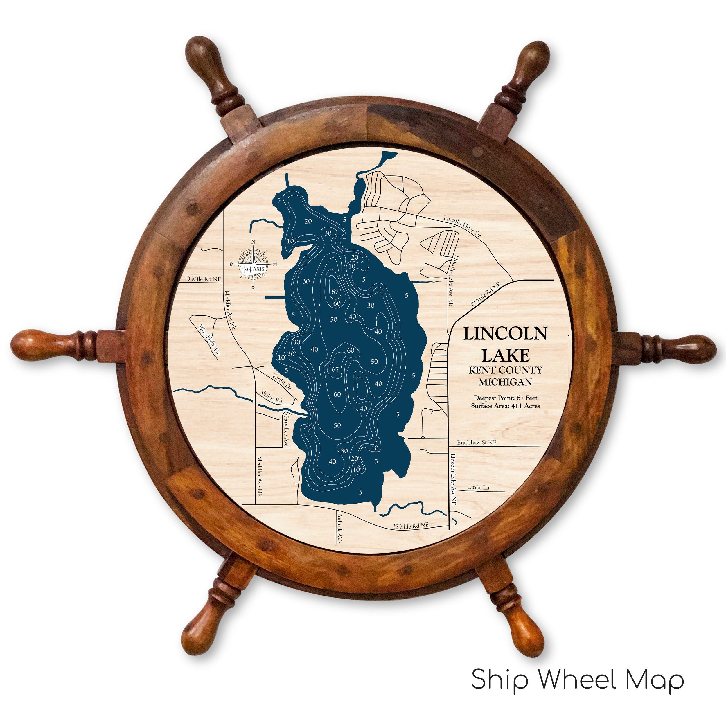 Lake Lincoln Map