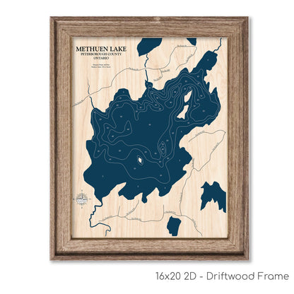 Methuen Lake Map