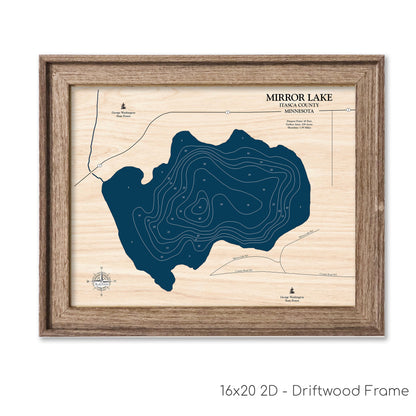 Mirror Lake Map