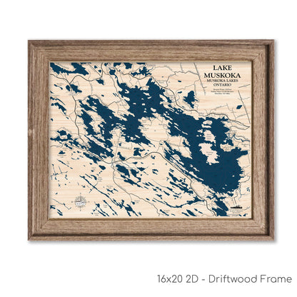 Lake Muskoka Map