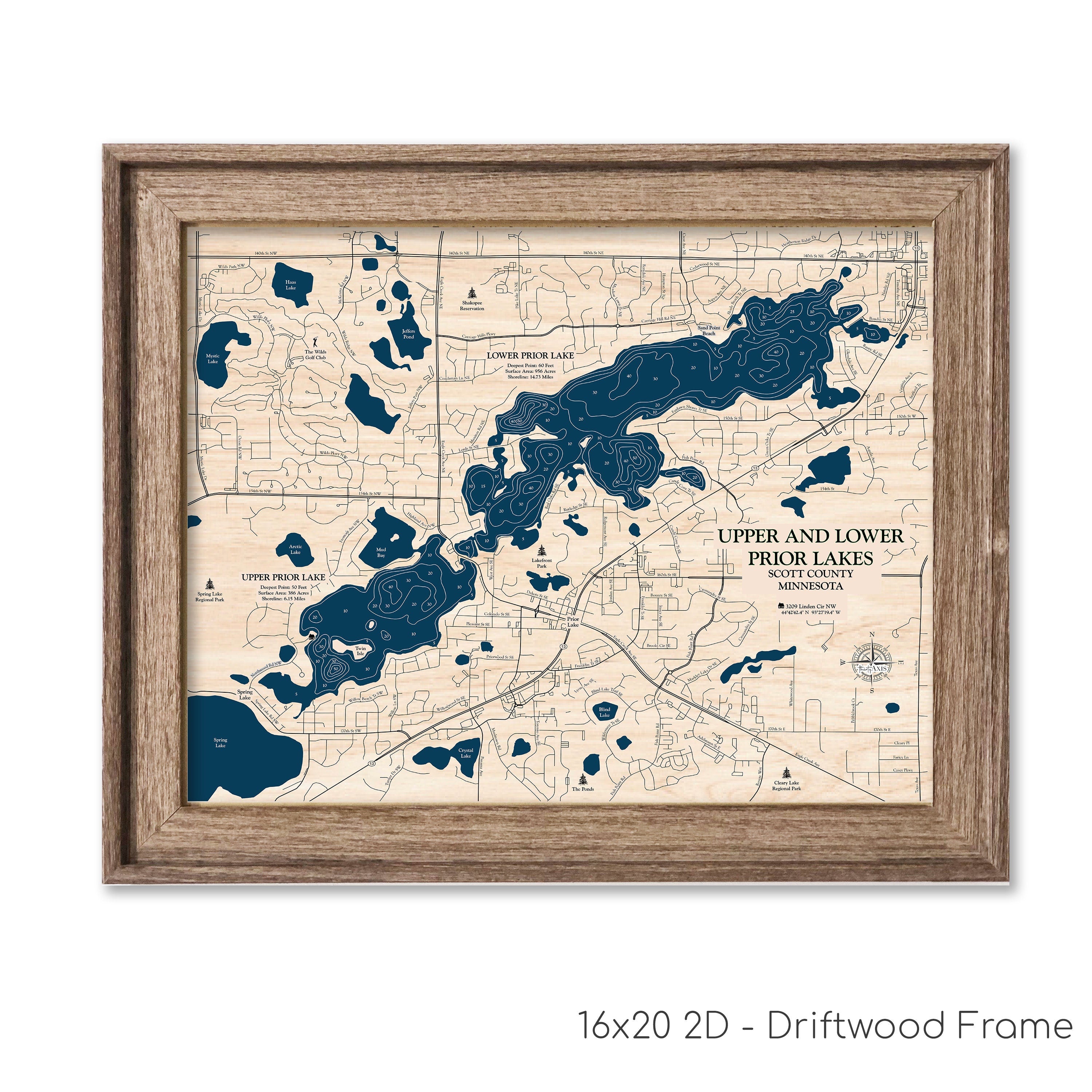 Prior Lakes Map