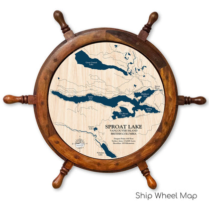 Sproat Lake Map