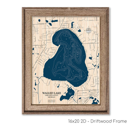 Walled Lake Map