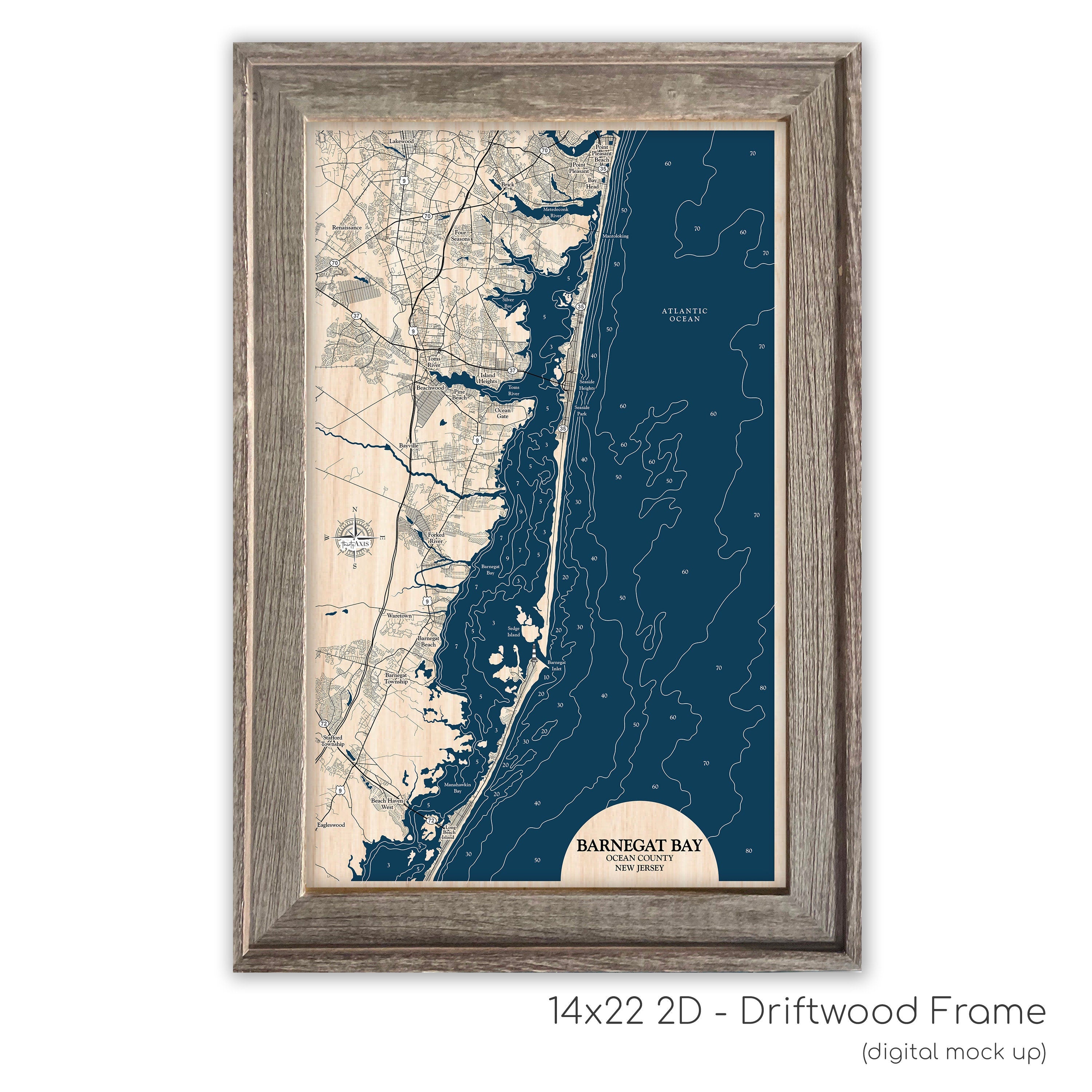 Barneget Bay Map